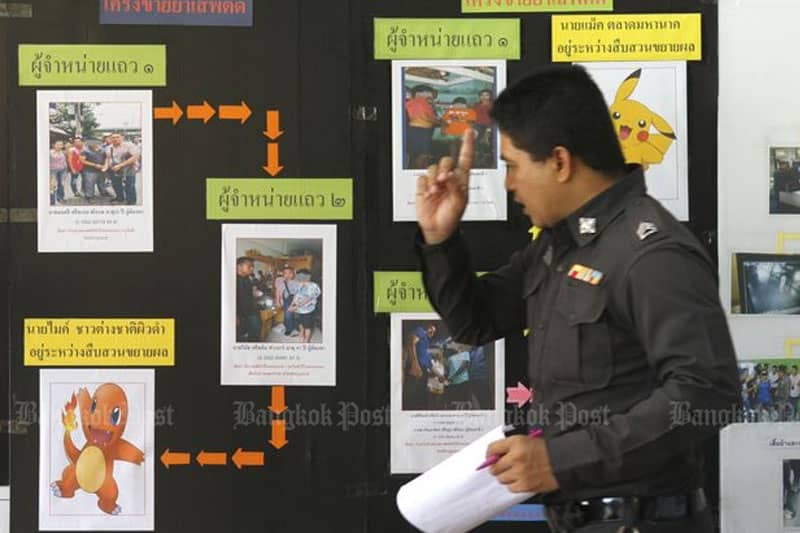 タイ警察、容疑者の人権に配慮し写真の代わりにポケモンキャラを使用