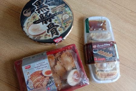 和食レストランが閉鎖でも大丈夫、タイのコンビニには日本食が一杯