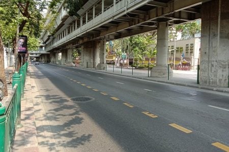 セミロックダウン中のバンコク・オリジナル写真＆動画～サイアム駅周辺