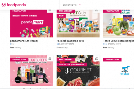 タイ・バンコクで日用品デリバリーの市場獲得戦争勃発中