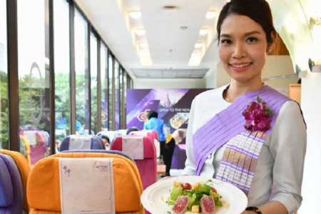 バンコクのタイ航空本社にカフェレストランがオープン