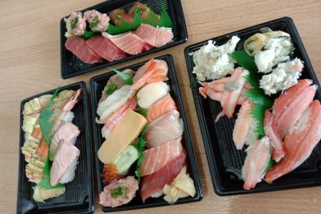 バンコクのスシローのテイクアウト・セットを実食！