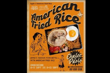 タイ名物アメリカン・フライド・ライス＆肉無しKFCチキン