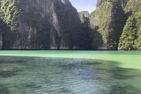 タイ南部ピピ島のマヤ湾が再び美しさを取り戻す