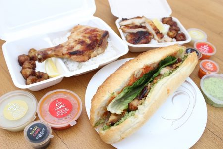 話題のアフリカ式チキン料理の店、ル・プーレ・ブレイズ！